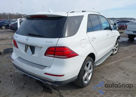 2017 Mercedes-Benz Gle 350 4Matic из США, поврежденный, VIN 4JGDA5HB2HA848903